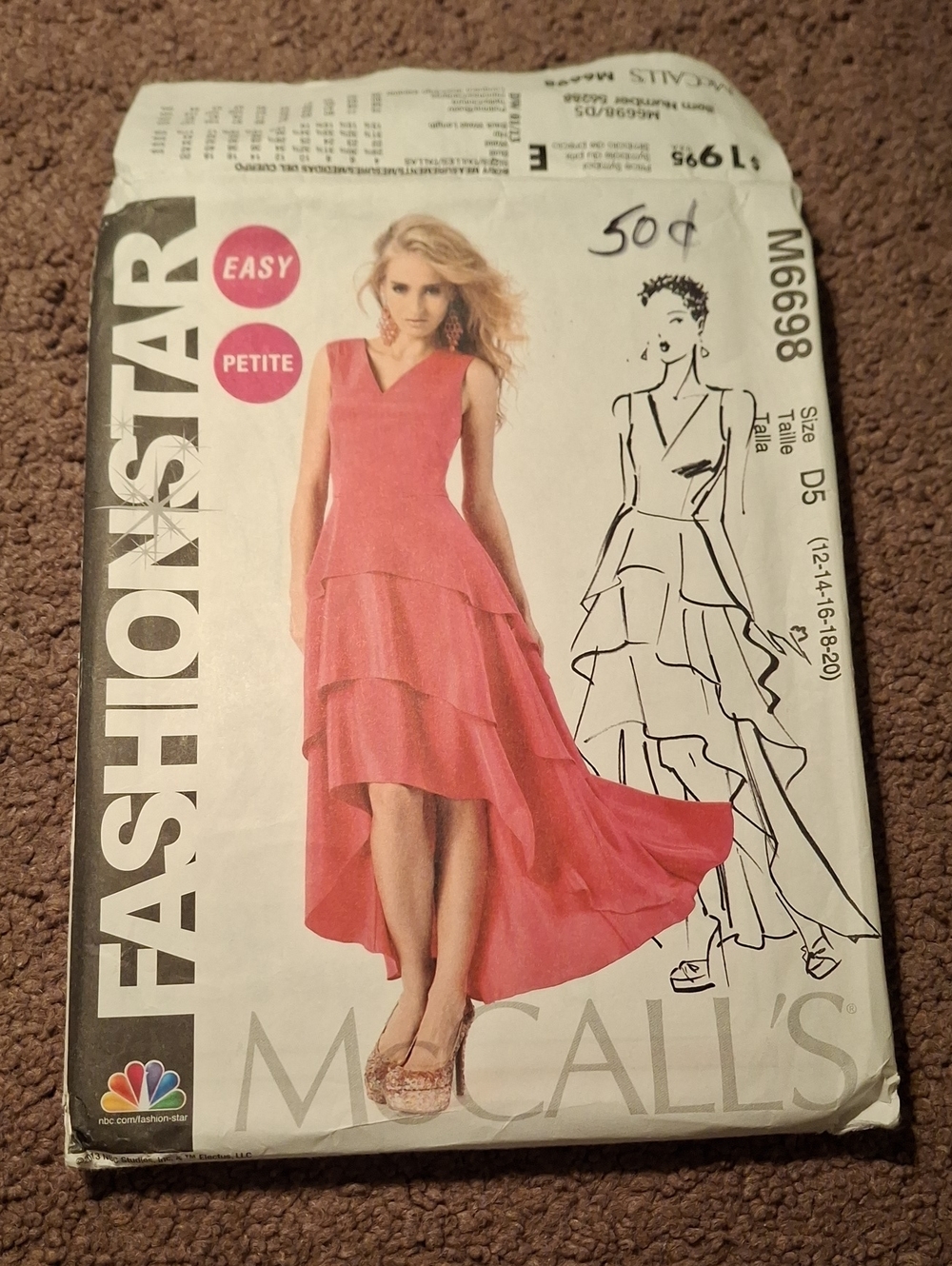 M6698 McCall's Pattern